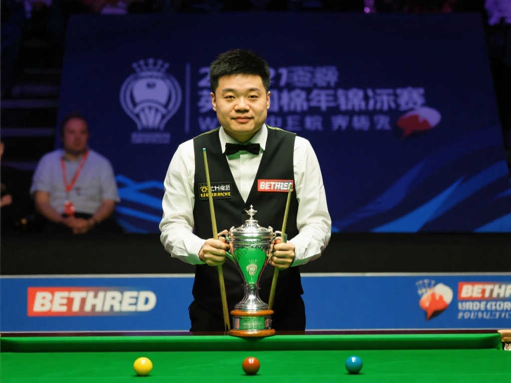 罗伯逊社交媒体发声：历史性时刻，祝贺赵心童荣膺2025斯诺克世锦赛桂冠